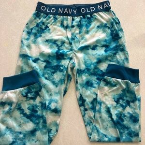 Boys tie die pajama pants